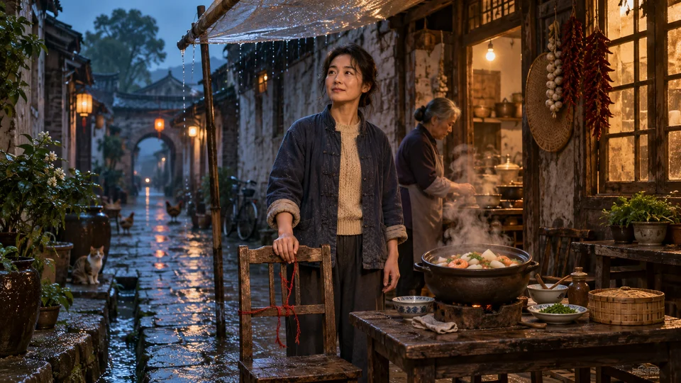雨棚下的第六把椅子：第六把椅子里，藏着一笔不肯说的账