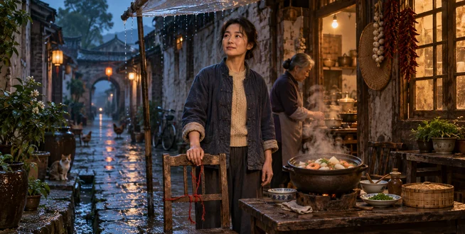 雨棚下的第六把椅子：第六把椅子里，藏着一笔不肯说的账